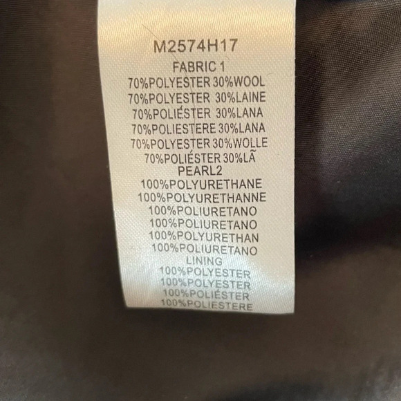 Molly Bracken Dress Womens Small Black Wool Pearl Shimmer Beads Formal Party - Picture 11 of 11